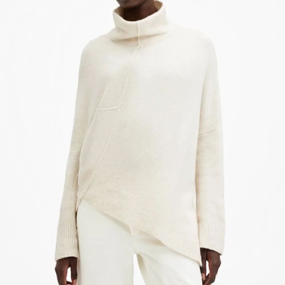 AllSaints Lock Roll Neck Relaxed Fit Sweater
